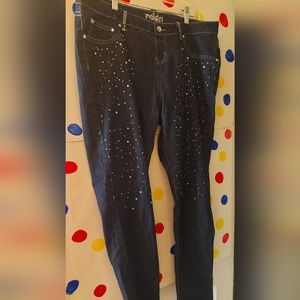 Reign rhinestones Jeans